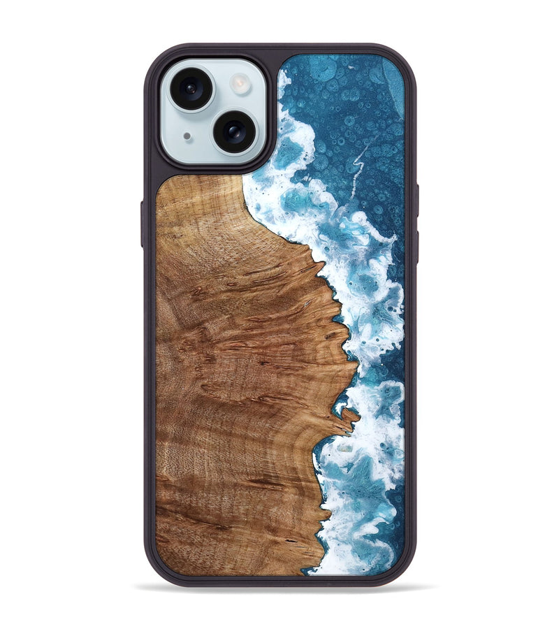 iPhone 15 Plus Wood Phone Case - Leland (Coastal, 760870)