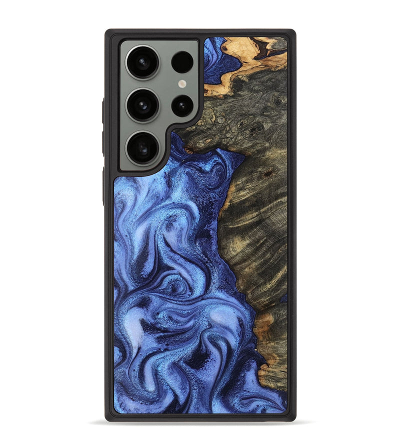 Galaxy S23 Ultra Wood Phone Case - Iona (Blue, 760952)