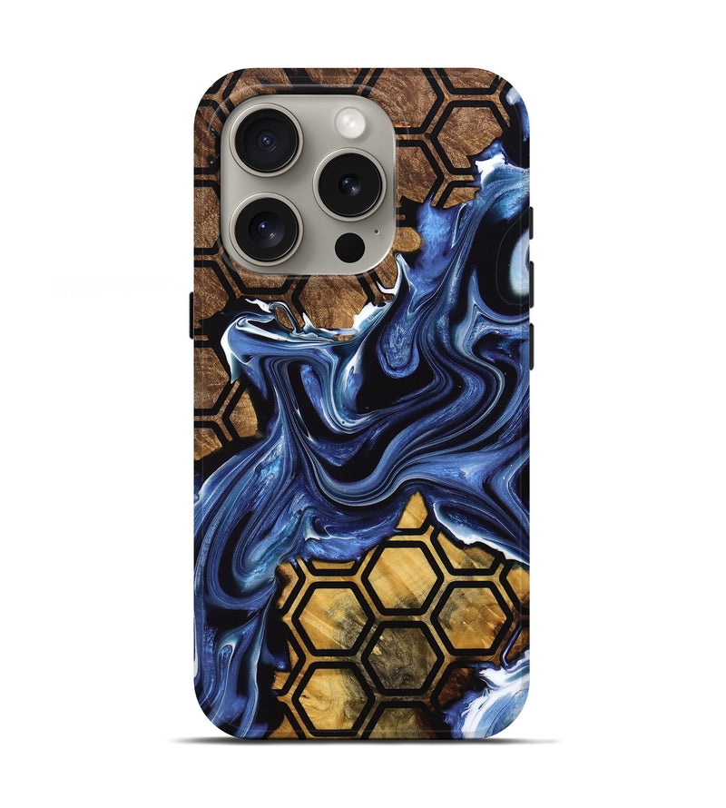 iPhone 16 Pro Wood Live Edge Phone Case - Jillian (Pattern, 761094)