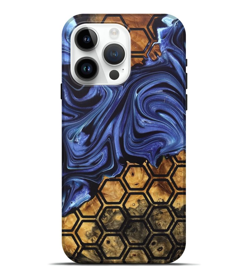 iPhone 15 Pro Max Wood Live Edge Phone Case - Neil (Pattern, 761105)