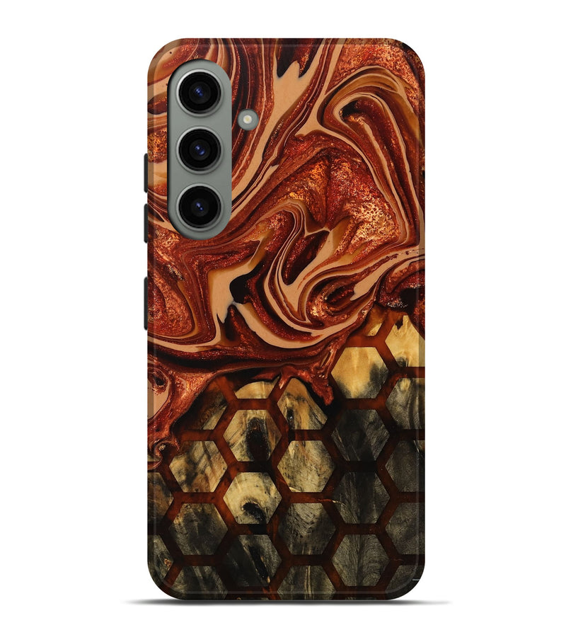 Galaxy S24 Plus Wood Live Edge Phone Case - Trevon (Pattern, 761113)