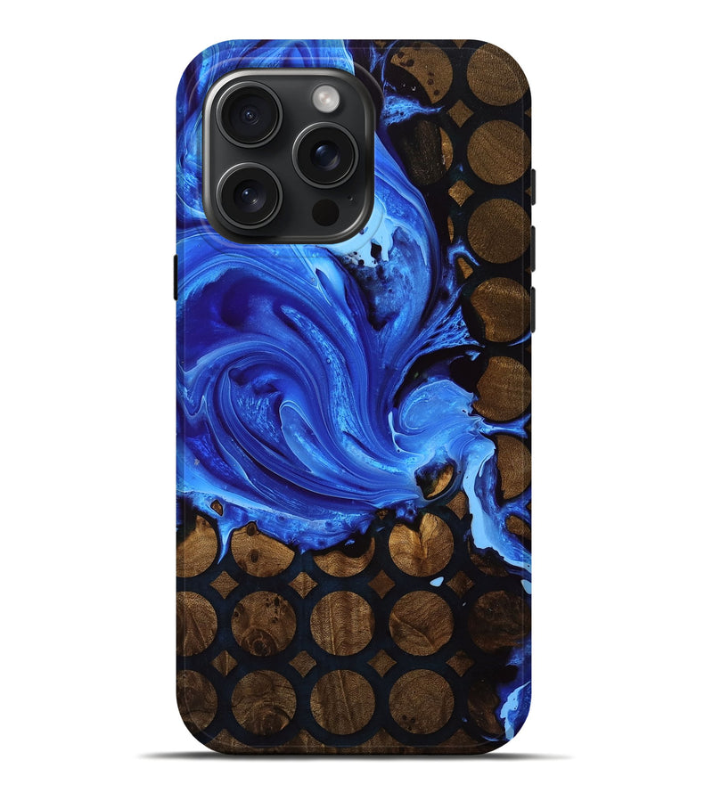 iPhone 16 Pro Max Wood Live Edge Phone Case - Signe (Pattern, 761124)