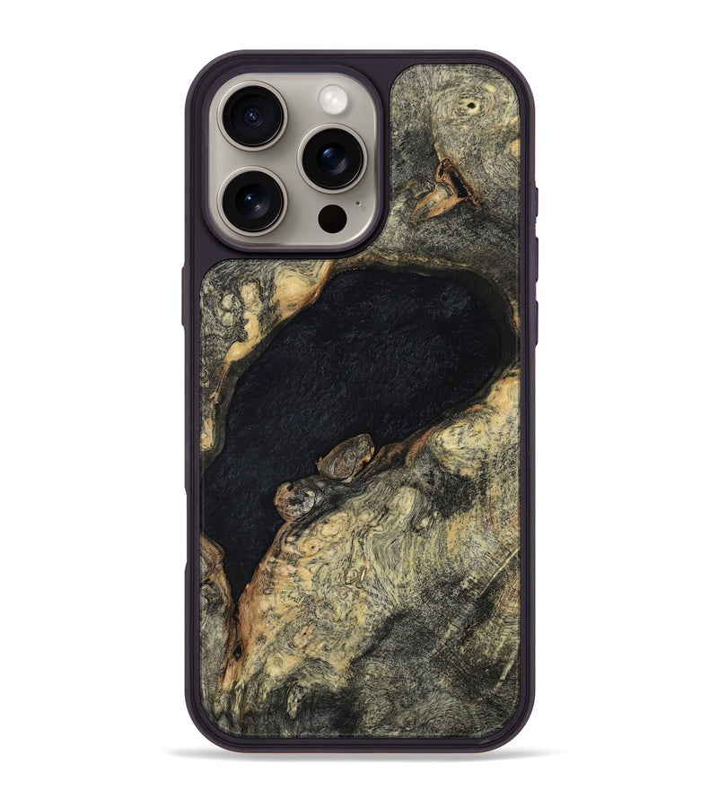 iPhone 16 Pro Max Wood Phone Case - Yadiel (Wood Burl, 761168)
