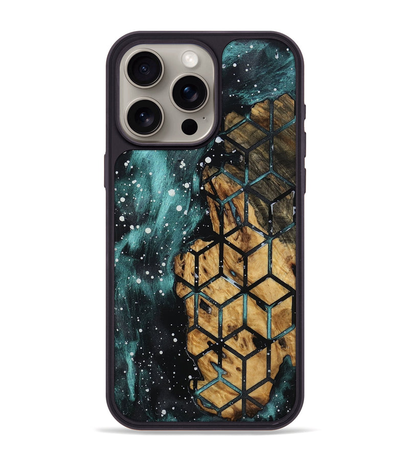 iPhone 15 Pro Max Wood Phone Case - Zain (Cosmos, 761189)