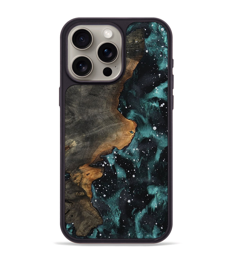 iPhone 15 Pro Max Wood Phone Case - April (Cosmos, 761250)