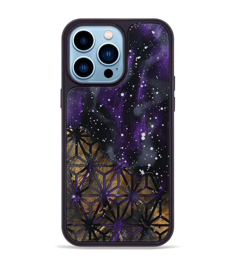 iPhone 14 Pro Max Wood Phone Case - Tony (Cosmos, 761280)
