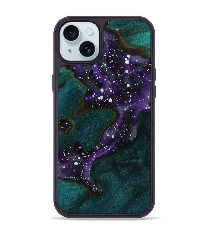 iPhone 15 Plus Wood Phone Case - Shauna (Cosmos, 761300)