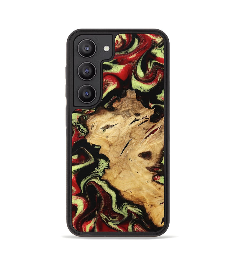 Galaxy S23 Wood Phone Case - Jaylyn (Red, 761326)
