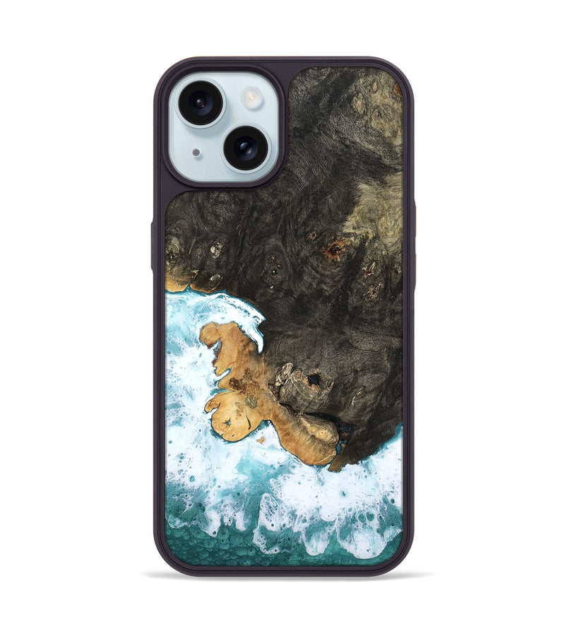 iPhone 15 Wood Phone Case - Admiral (Coastal, 761406)