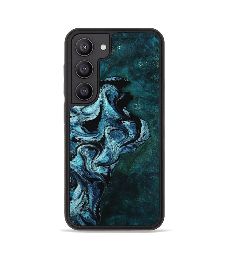 Galaxy S23 Wood Phone Case - London (Blue, 761409)