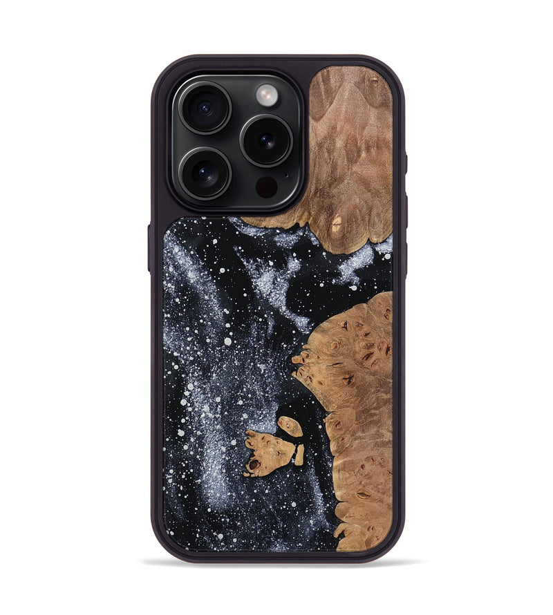 iPhone 15 Pro Wood Phone Case - Danita (Cosmos, 761417)