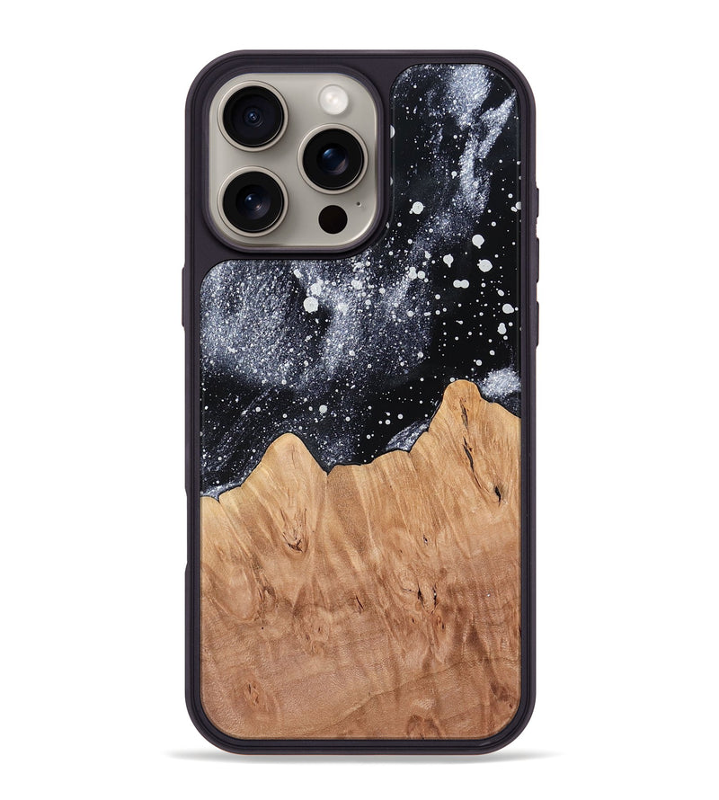 iPhone 16 Pro Max Wood Phone Case - Merrily (Cosmos, 761424)