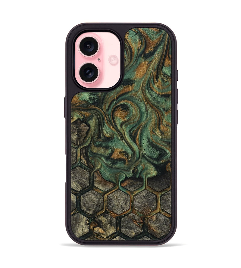 iPhone 16 Wood Phone Case - Icie (Pattern, 761497)