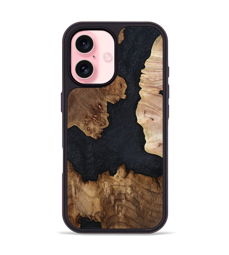 iPhone 16 Wood Phone Case - Andi (Wood Burl, 761552)