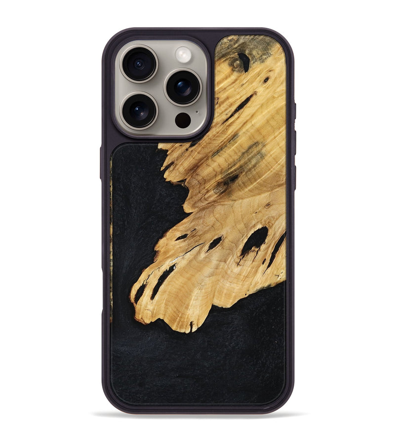 iPhone 16 Pro Max Wood Phone Case - Danette (Wood Burl, 761556)