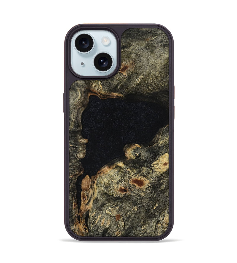 iPhone 15 Wood Phone Case - Wilson (Wood Burl, 761558)