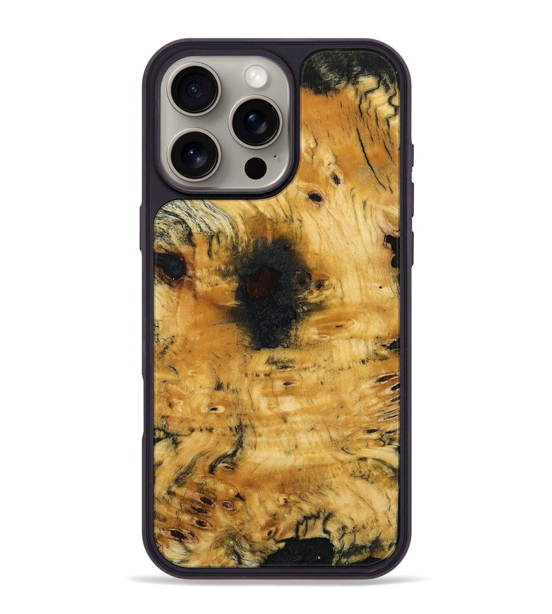 iPhone 16 Pro Max Wood Phone Case - Ray (Wood Burl, 761559)