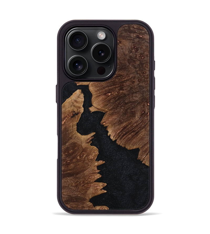 iPhone 16 Pro Wood Phone Case - Alize (Wood Burl, 761562)