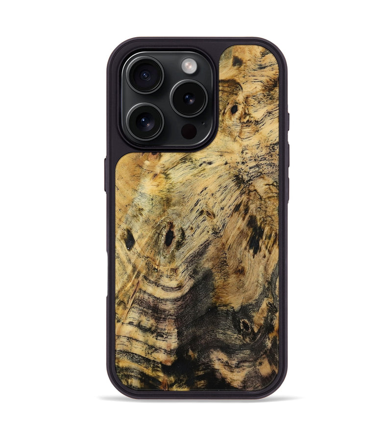 iPhone 16 Pro Wood Phone Case - Margot (Wood Burl, 761567)