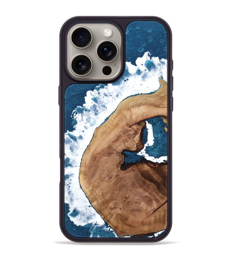 iPhone 16 Pro Max Wood Phone Case - Shaylee (Coastal, 761593)