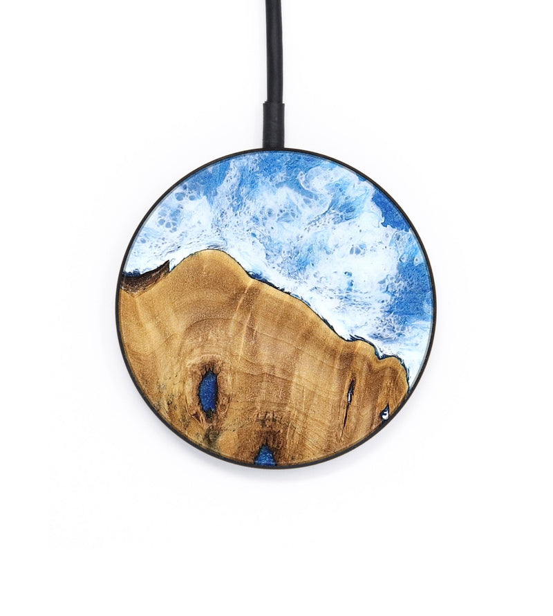Circle Wood Wireless Charger - Maleah (Coastal, 761621)