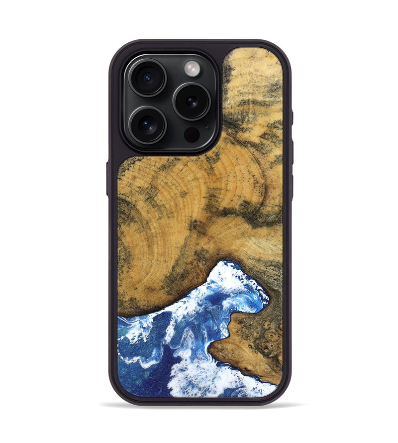 iPhone 15 Pro Wood Phone Case - Soleil (Coastal, 761643)