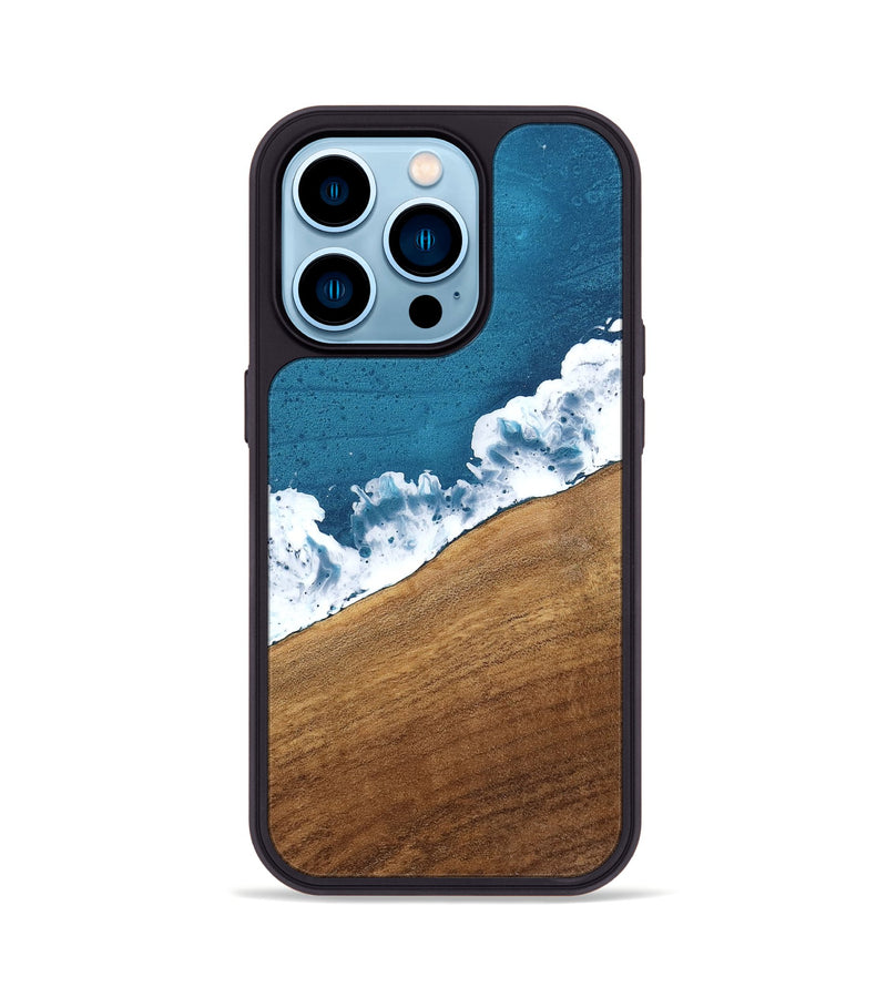 iPhone 14 Pro Wood Phone Case - Meagan (Coastal, 761652)