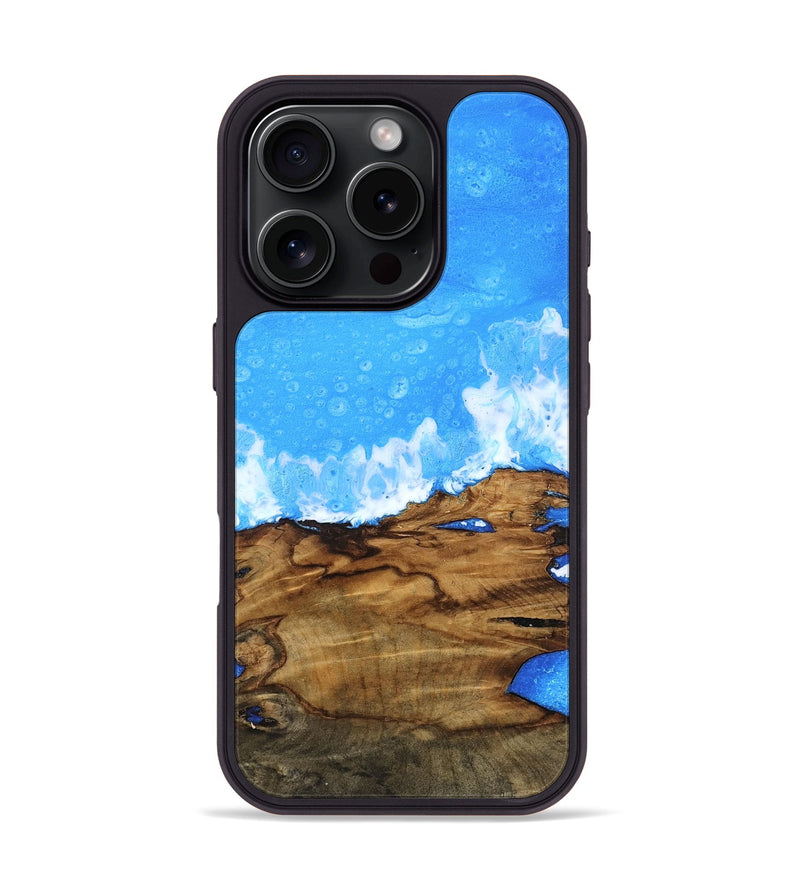 iPhone 16 Pro Wood Phone Case - Hakeem (Coastal, 761717)