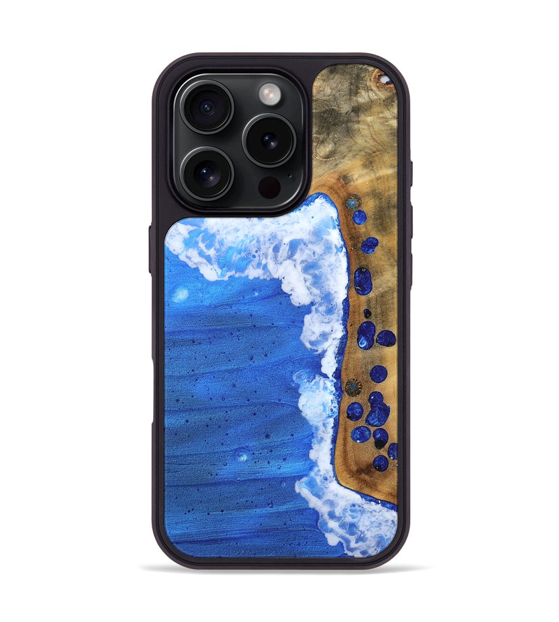 iPhone 16 Pro Wood Phone Case - Myrtice (Coastal, 761738)