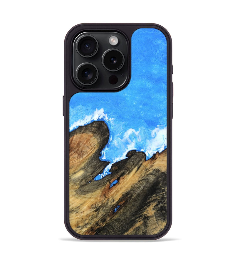 iPhone 15 Pro Wood Phone Case - Denisse (Coastal, 761782)