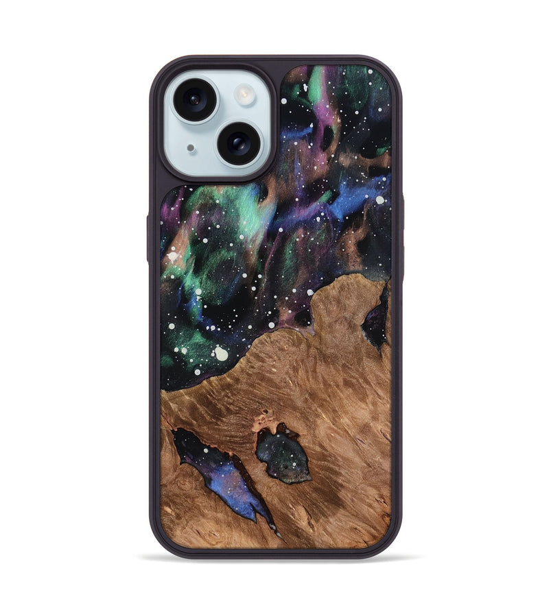 iPhone 15 Wood Phone Case - Marty (Cosmos, 761789)