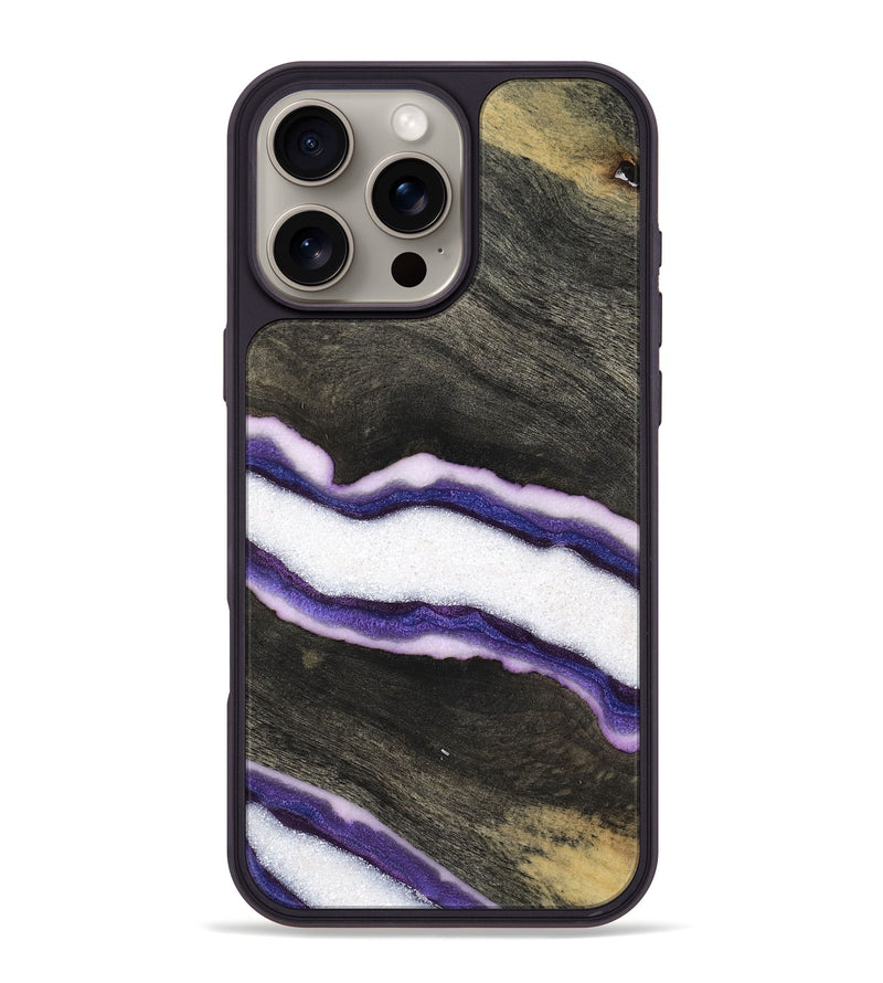 iPhone 16 Pro Max Wood Phone Case - Charity (Geode, 761827)
