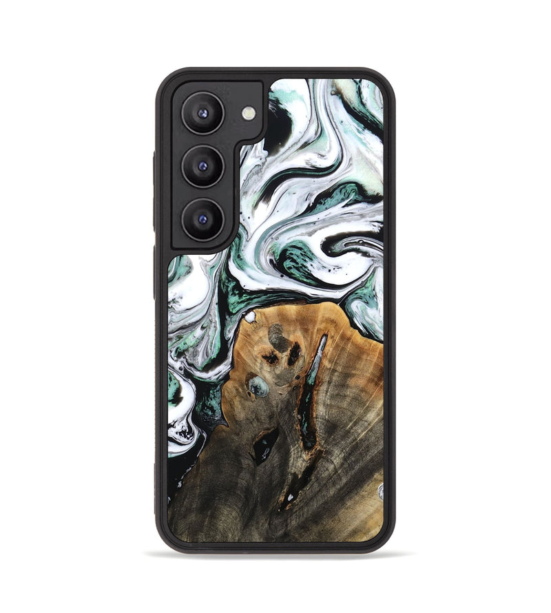 Galaxy S23 Wood Phone Case - Doris (Green, 761924)