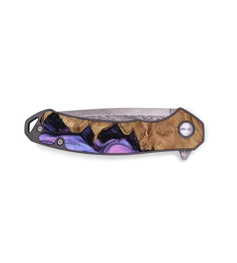 EDC Wood Pocket Knife - Sydney (Purple, 761948)