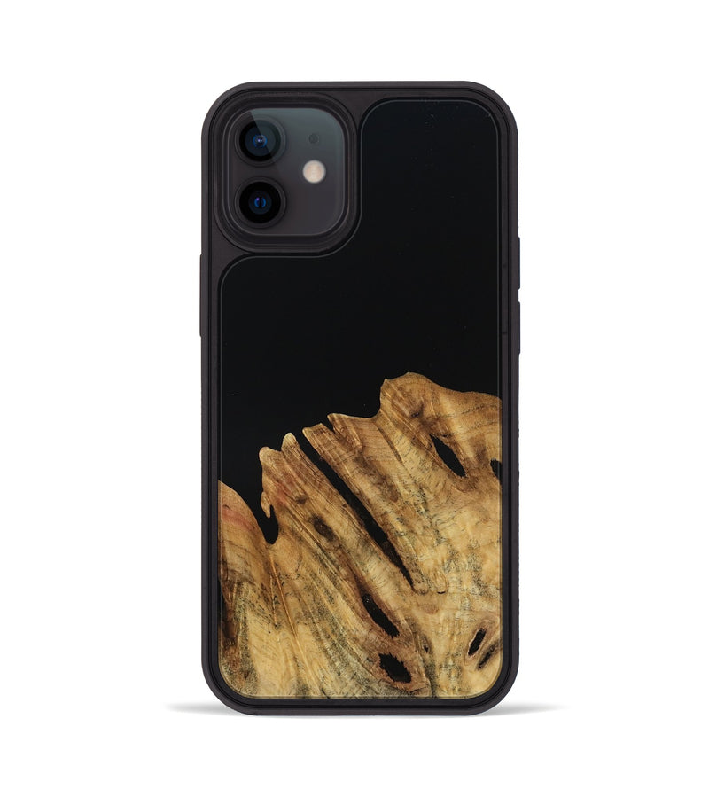 iPhone 12 Wood Phone Case - Stoney (Wood Burl, 761984)
