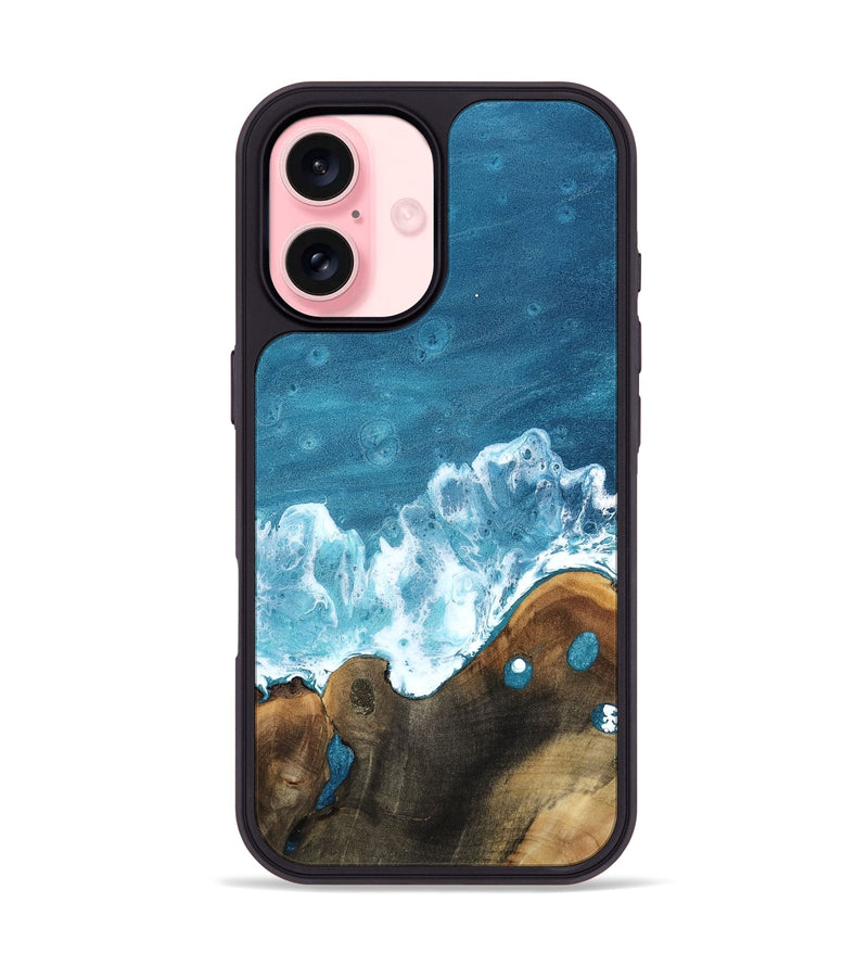 iPhone 16 Wood Phone Case - Mercy (Coastal, 762018)