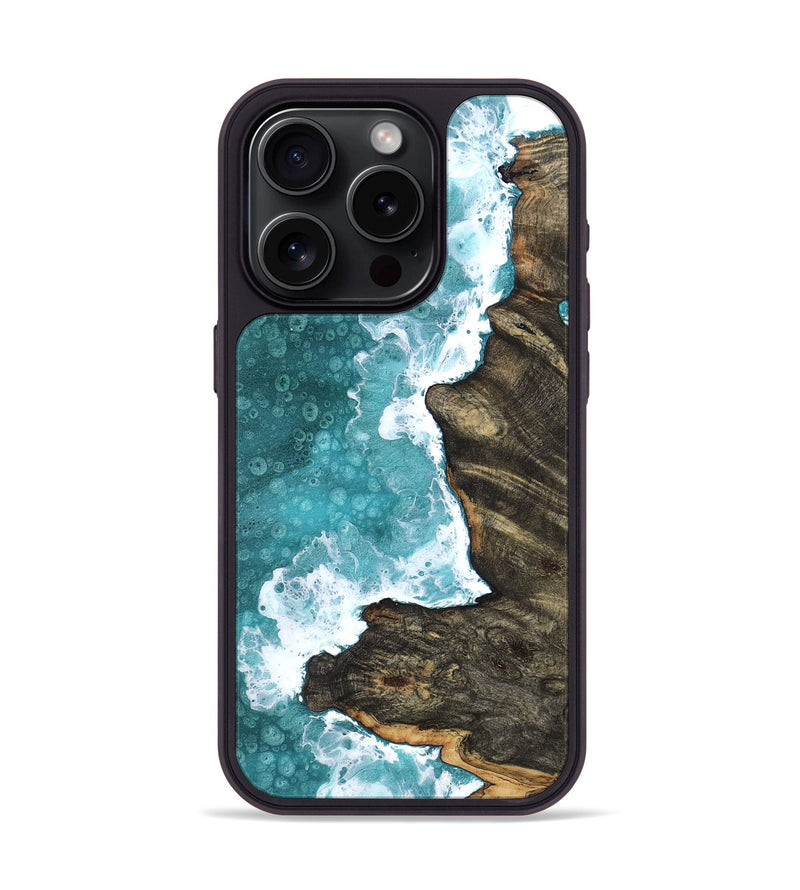 iPhone 15 Pro Wood Phone Case - Raelyn (Coastal, 762070)