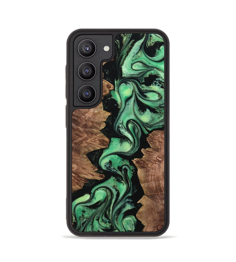 Galaxy S23 Wood Phone Case - Bryana (Green, 762113)
