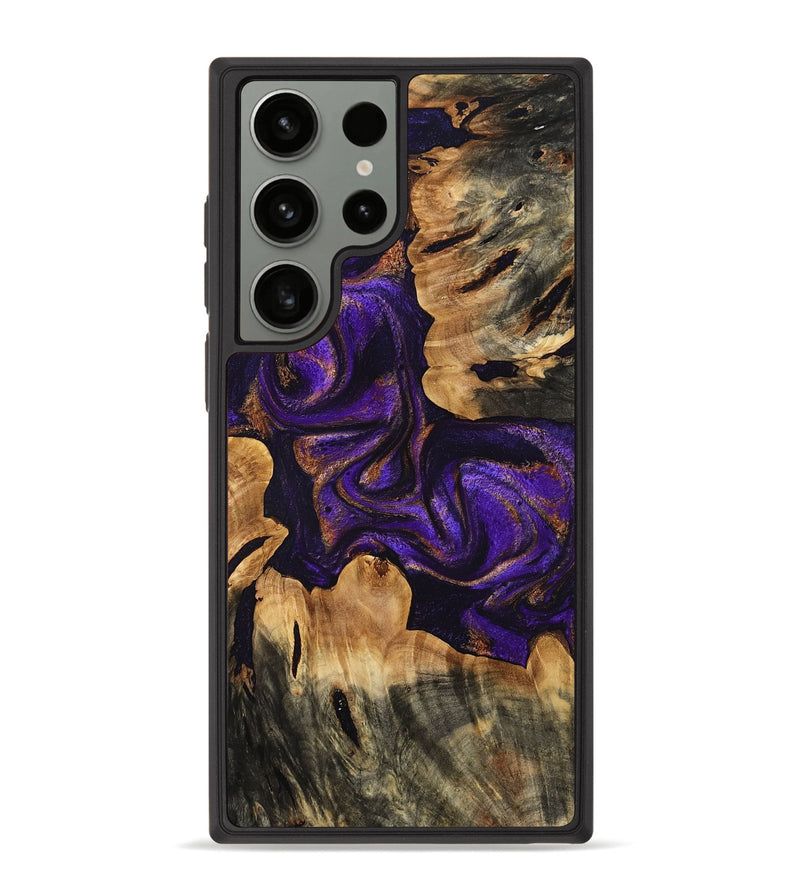 Galaxy S23 Ultra Wood Phone Case - Tori (Purple, 762121)