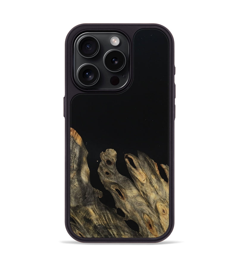 iPhone 15 Pro Wood Phone Case - Freya (Wood Burl, 762139)