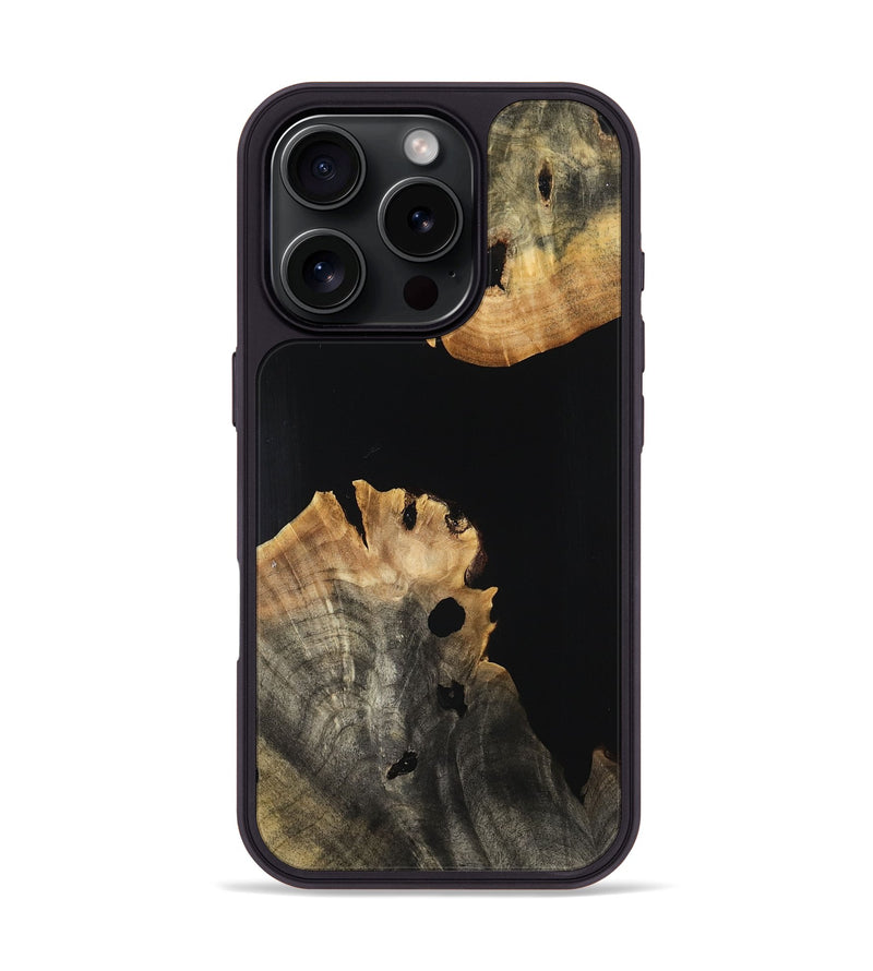 iPhone 16 Pro Wood Phone Case - Breonna (Wood Burl, 762166)