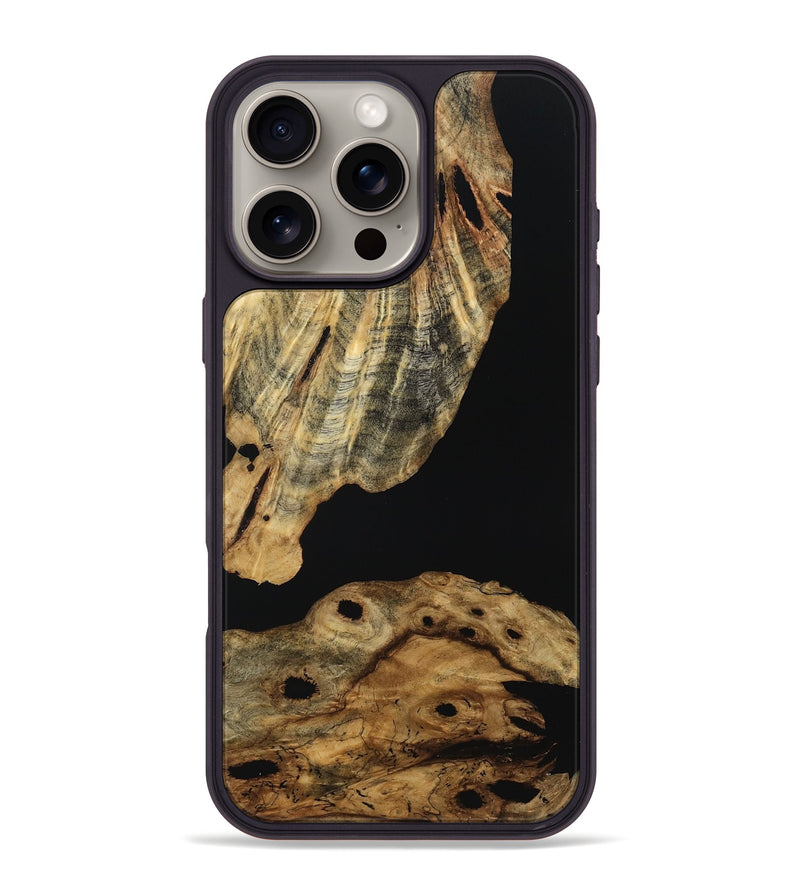 iPhone 16 Pro Max Wood Phone Case - Taja (Wood Burl, 762245)