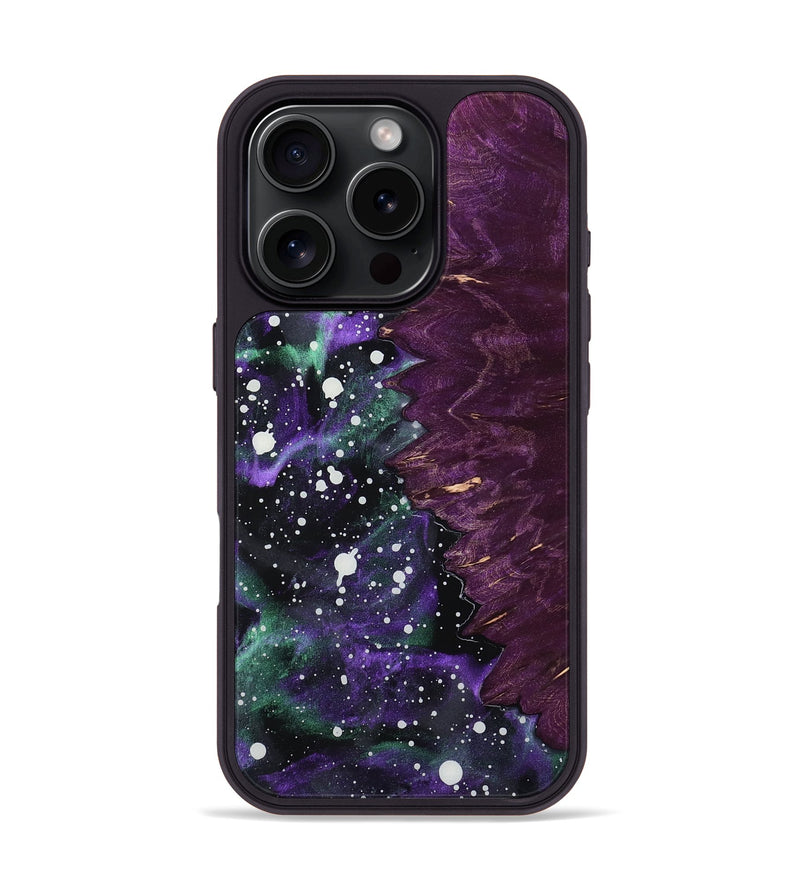 iPhone 16 Pro Wood Phone Case - Amya (Cosmos, 762271)