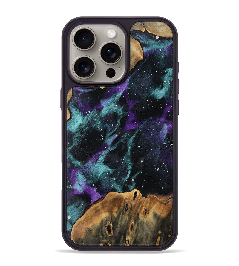 iPhone 16 Pro Max Wood Phone Case - Quiana (Cosmos, 762336)