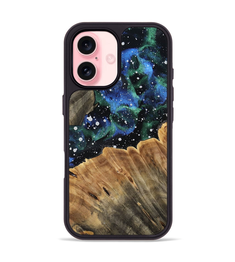 iPhone 16 Wood Phone Case - Jenifer (Cosmos, 762341)