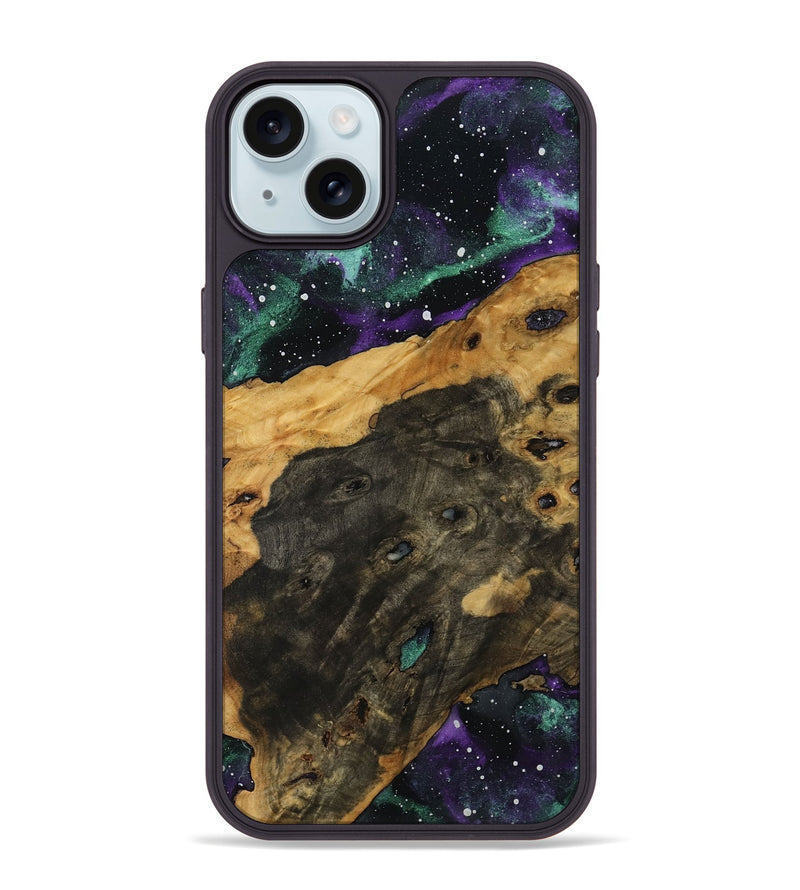 iPhone 15 Plus Wood Phone Case - Alysha (Cosmos, 762361)