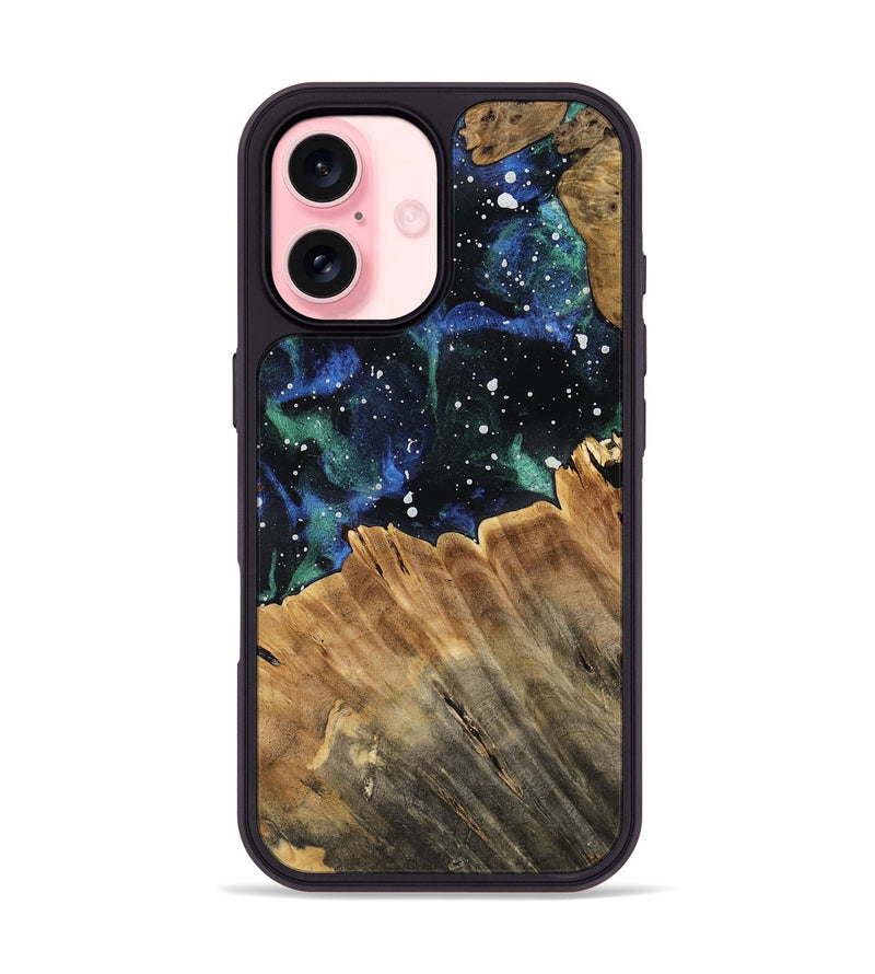 iPhone 16 Wood Phone Case - Coy (Cosmos, 762370)