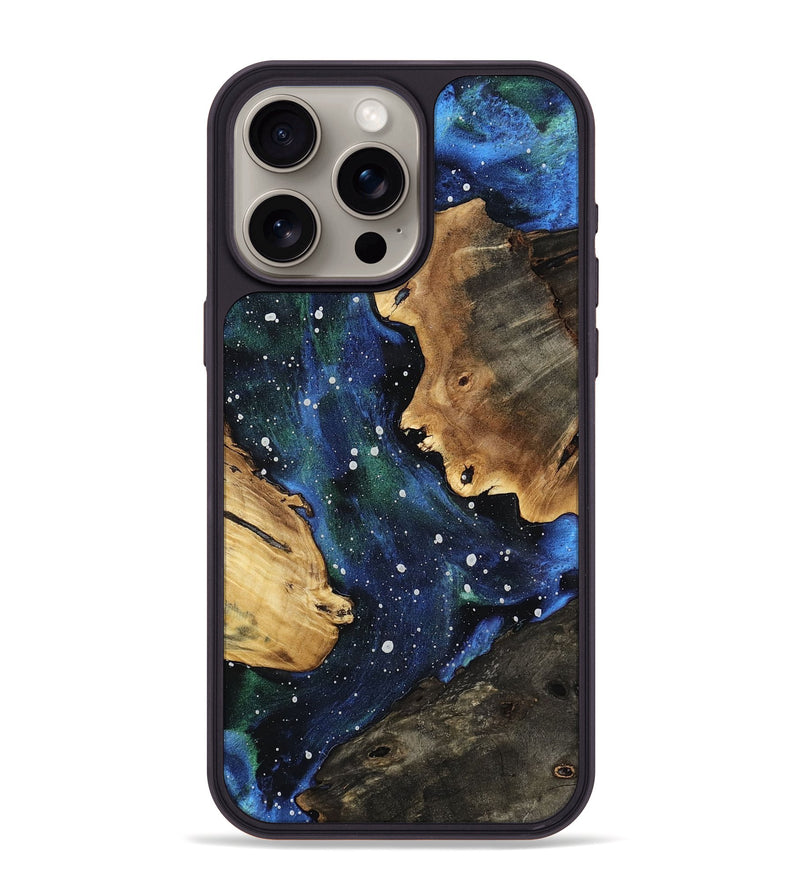 iPhone 15 Pro Max Wood Phone Case - Emryn (Cosmos, 762372)