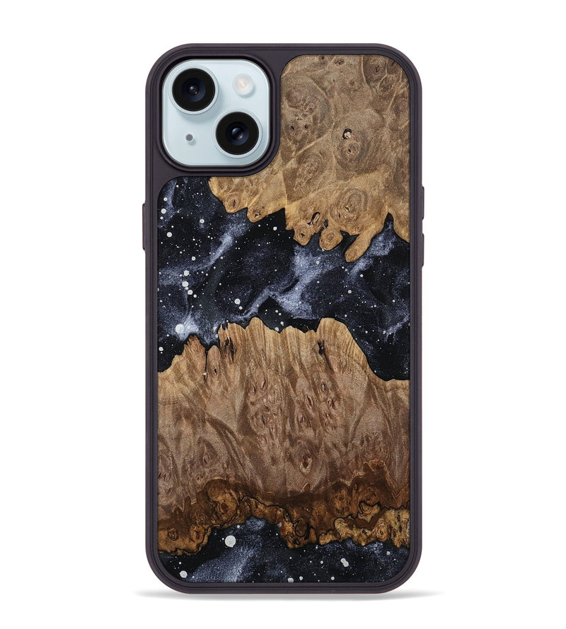 iPhone 15 Plus Wood Phone Case - Evelyne (Cosmos, 762376)