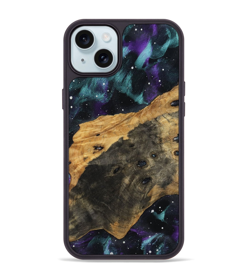 iPhone 15 Plus Wood Phone Case - Adela (Cosmos, 762393)